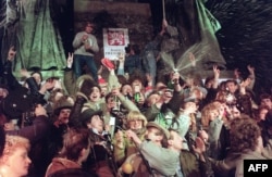 "Бархатная революция" в Чехословакии