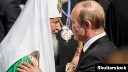 Patrijarh Kirill i ruski predsjednik Vladimir Putin