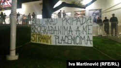 Šetnja je prošla bez incidenata, uz jednu provokaciju protivnika protesta kod Cvetnog trga