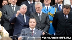 Ivica Dačić na sahrani Karađorđevića na Oplencu, 26. maj 2013.