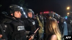 Protest protiv policijskog nasilja nad Afroamerikancima, 20. septembar 2016, Šarlot