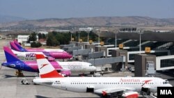 Меѓународен аеродром Скопје (фотоархива).