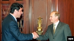 Boris Nemcov i Vladimir Putin, 2000.