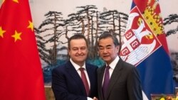 Ministar spoljnih poslova Srbije Ivica Dačić i ministar spoljnih poslova Kine Vang Ji, Peking, 26. februar 2020.