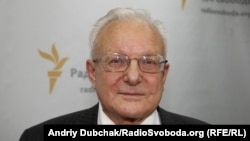 Володимир Василенко, дипломат, колишній суддя Міжнародного кримінального трибуналу, представник України в Раді ООН із прав людини. Київ, після ефіру на Радіо Свобода. 20 січня 2014 року