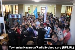 Акція біля мерії в Запоріжжі, 27 квітня 2018 року