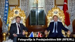 Bakir Izetbegović ne krije kako je već godinama 'oduševljen' politikom koju turski predsjednik vodi