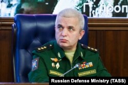 მიხაილ მიზინცევი, რუსეთის ფედერაციის თავდაცვის ეროვნული კონტროლის ცენტრის ხელმძღვანელი.