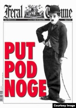 Jedna od naslovnica Feral Tribunea