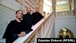 S lijeva na desno: Mara Aranda, Abel Garcia i Jota Martinez, foto: Zvjezdan Živković