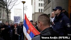 Protest ratnih veterana Srbije