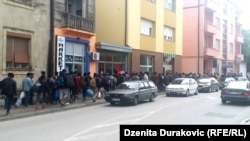 Migranti na ulicama Bihaća