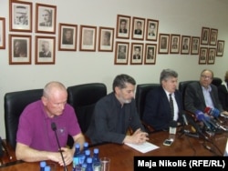 Konferencija za medije Ilije Jurišića, Tuzla, mart 2016.