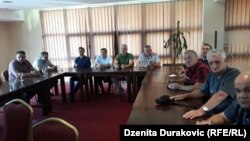 Sa pres-konferencije prosvjetnih radnika, Bihać