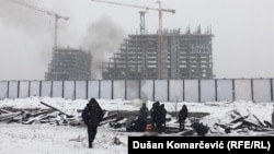 Izbeglice se nalaze odmah uz "Beograd na vodi"