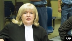 Vasvija Vidović u sudnici Haškog tribunala