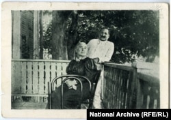 ილია ჭავჭავაძე და ოლღა გურამიშვილი