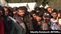 Migranti i izbjeglice u kampu Vučjak