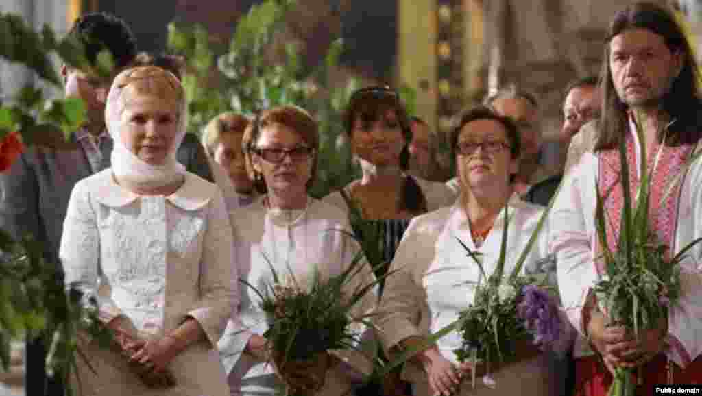 Юлія Тимошенко та Олександр Бригинець (ВО «Батьківщина»), фото з Facebook