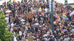 Povorka ponosa pred Parlamentom BiH