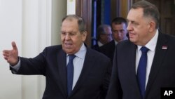 Сергеј Лавров и Милорад Додик