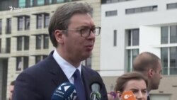 Vučić i Tači poslije sastanka sa Mogerini Vučić i Tači poslije sastanka sa Mogerini