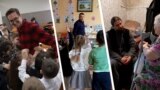 Moldova: Vladimir Cebotari, primary school teacher; Gheorghe Slubschi, kindergarten educator; and priest Oleg Lișciuc, who has also taken on the role of social worker.