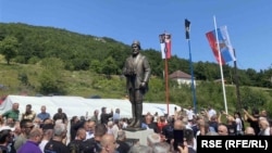 Spomenik Pavlu Đurišiću u mjestu Gornje Zaostro u Beranama, 8. augusta 2025.