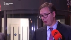 Vučić, Zaev, Mustafa: Uspešan sastanak u Briselu Vučić, Zaev, Mustafa: Uspešan sastanak u Briselu