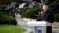 Ukrajinski predsjednik Volodimir Zelenski govori na ceremoniji povodom Dana državne zastave 23. avgusta.