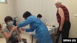 Vakcinacija u Milićima entitetu Republika Srpska, na istoku BiH, 13. avgust 2021.