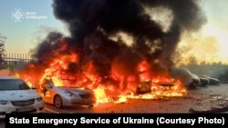 Последствия ударов по Киевской области в ночь на 20 сентября