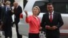 Predsednica Evropske komisije Ursula von der Leyen i premijer Severne Makedonije Zoran Zaev u Skoplju 28. septembra 2021.
