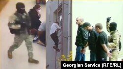 კოლაჟი გავრცელებული ფოტო და ვიდეომასალებით. 2020 წლის ოქტომბერი.