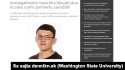 Tekst o ubistvu sa sajta Dennik N