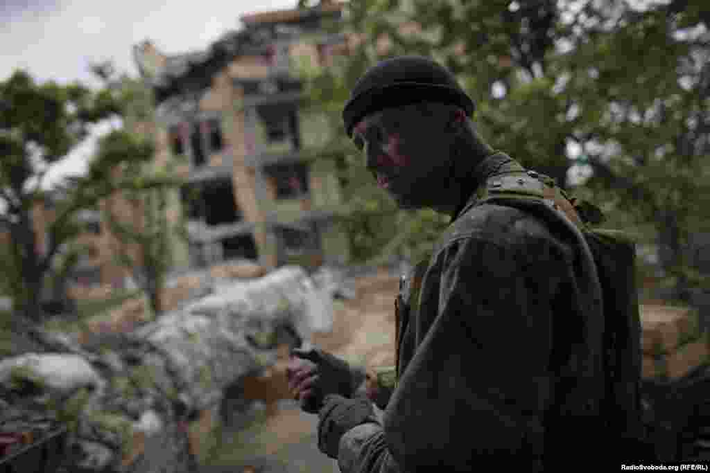 Сергей, один из ротных командиров батальона "Донбасс"