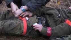 Інструктори «Захисту патріотів» вчать нацгвардійців надавати першу допомогу Інструктори «Захисту патріотів» вчать нацгвардійців надавати першу допомогу