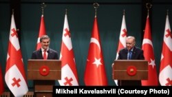 თურქეთში რეჯეპ ტაიპ ერდოანმა მიხეილ ყაველაშვილს უმასპინძლა.