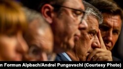 Aleksandar Vučić i Hašim Tači