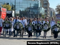 Митинг по повод годишнината от инцидента в Нови Сад, 1 ноември 2025 г.