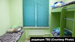 Комната в томском приюте для женщин