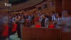 Tarixi görüntülər - Müstəqillik Aktı belə qəbul edildi Tarixi görüntülər - Müstəqillik Aktı belə qəbul edildi