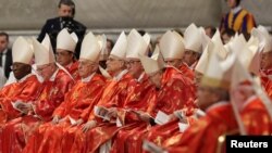 Участники конклава, Ватикан, 7 мая 2025 года