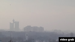 Beograd u smogu 13. januara 2021.