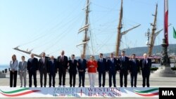 Učesnici samita u Trstu