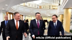 Госсекретарь США прибыл в Казахстан