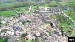 Італійське селище Онна, одне з багатьох, які серйозно постраждало від землетрусу