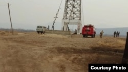 В день гибели Оксаны Войтовой, у моста между Михайловкой и Приисковой