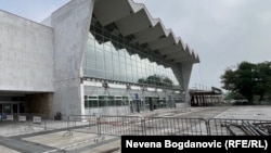 Železnička stanica u Novom Sadu šest meseci nakon nesreće, 25. aprila 2025.