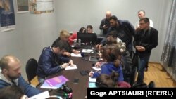 ჟურნალისტების შეხვედრა